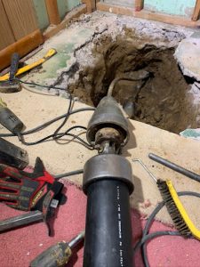 broken sewer pipe Springfield, PA